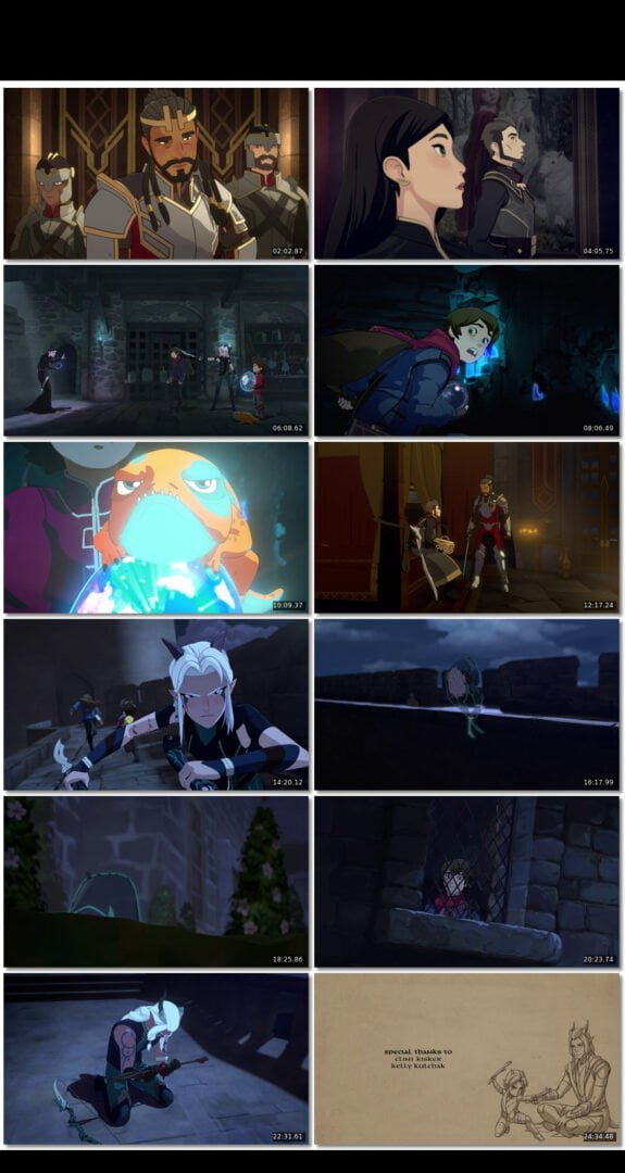 The Dragon Prince S01E03 720P Wed-DL Dual Audio - Animation Hindi Dubbed