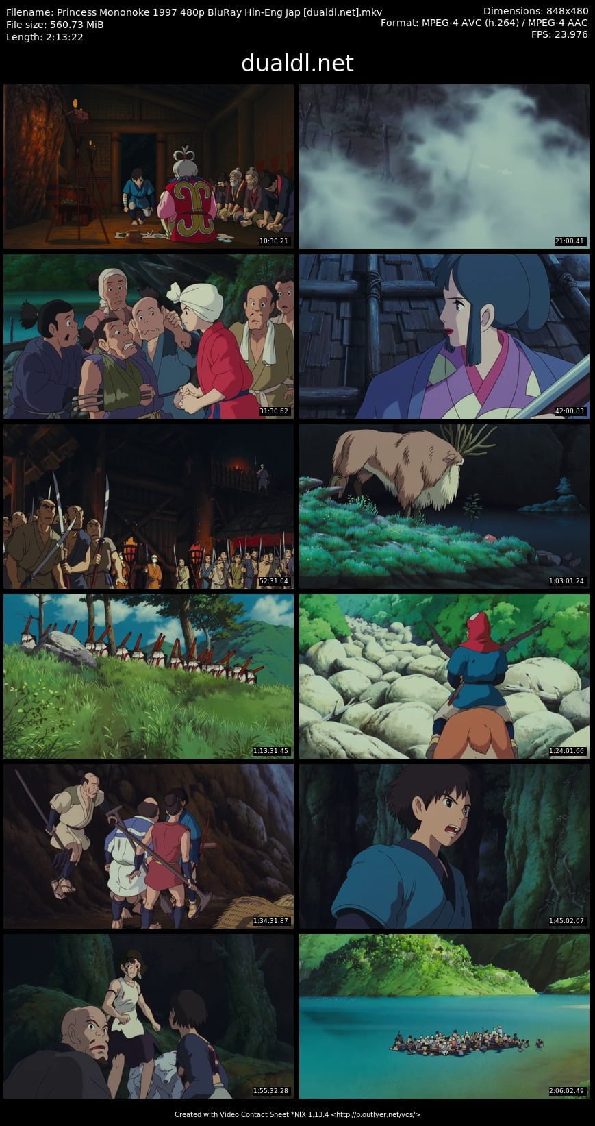 princess mononoke full movie free download