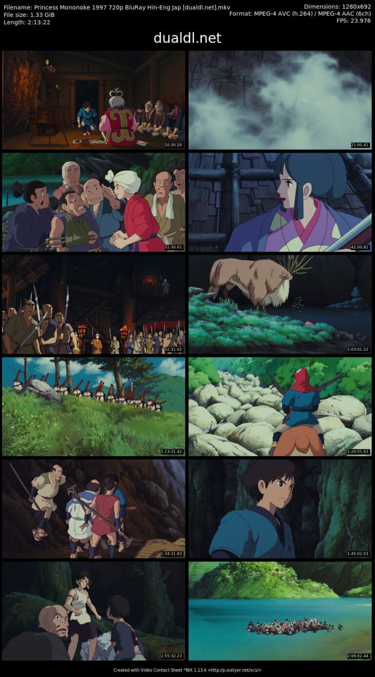 princess mononoke english dub download 720p