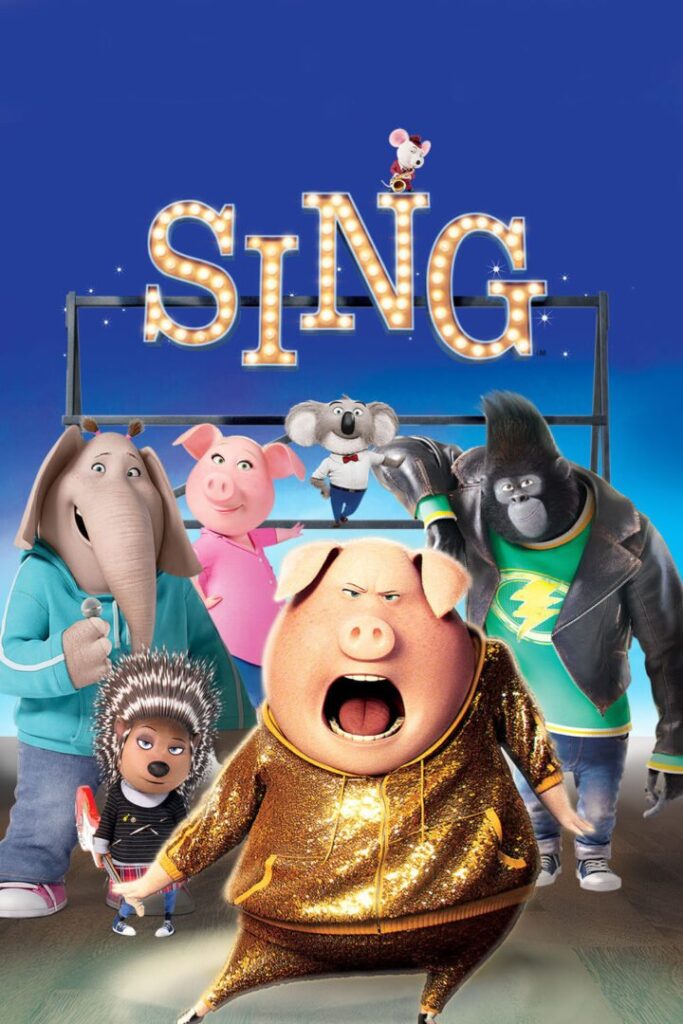 Sing Full Movie in Hindi and English HD 720P